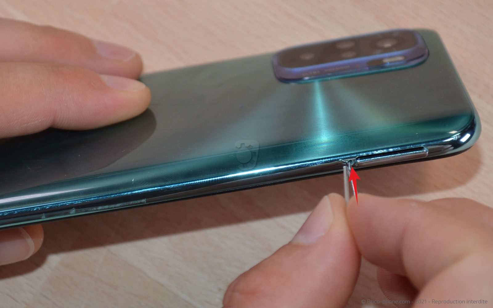 Changement de batterie sur Redmi Note 10 photo 1