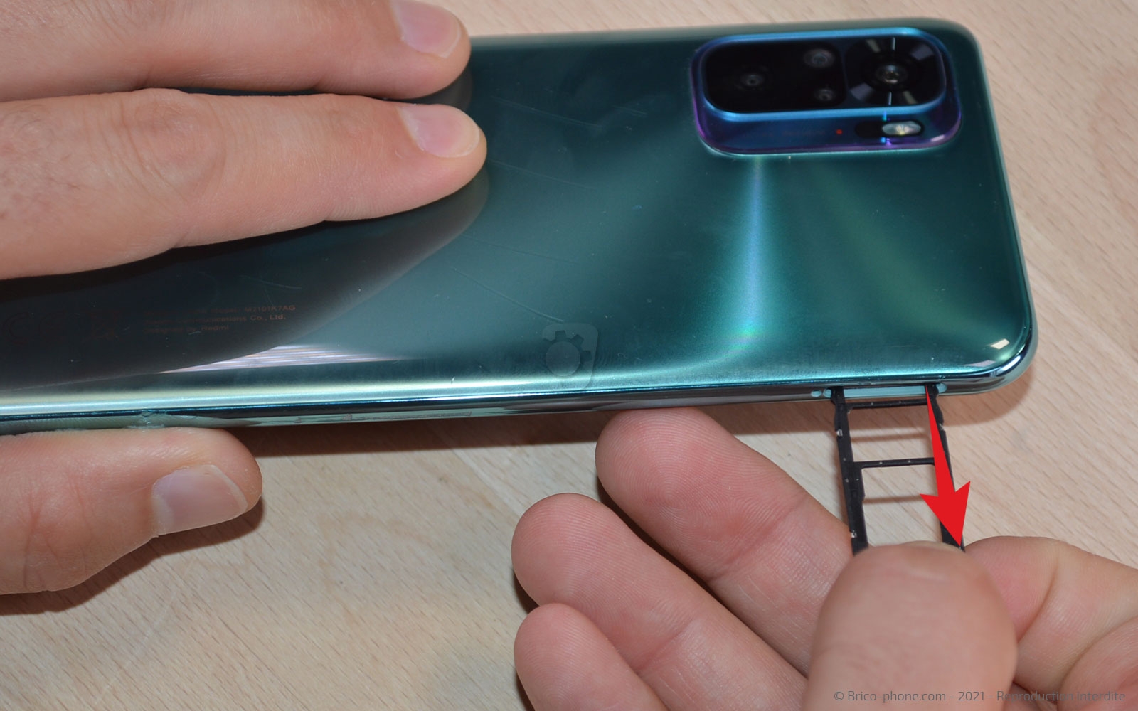 Changement de batterie sur Redmi Note 10 photo 2