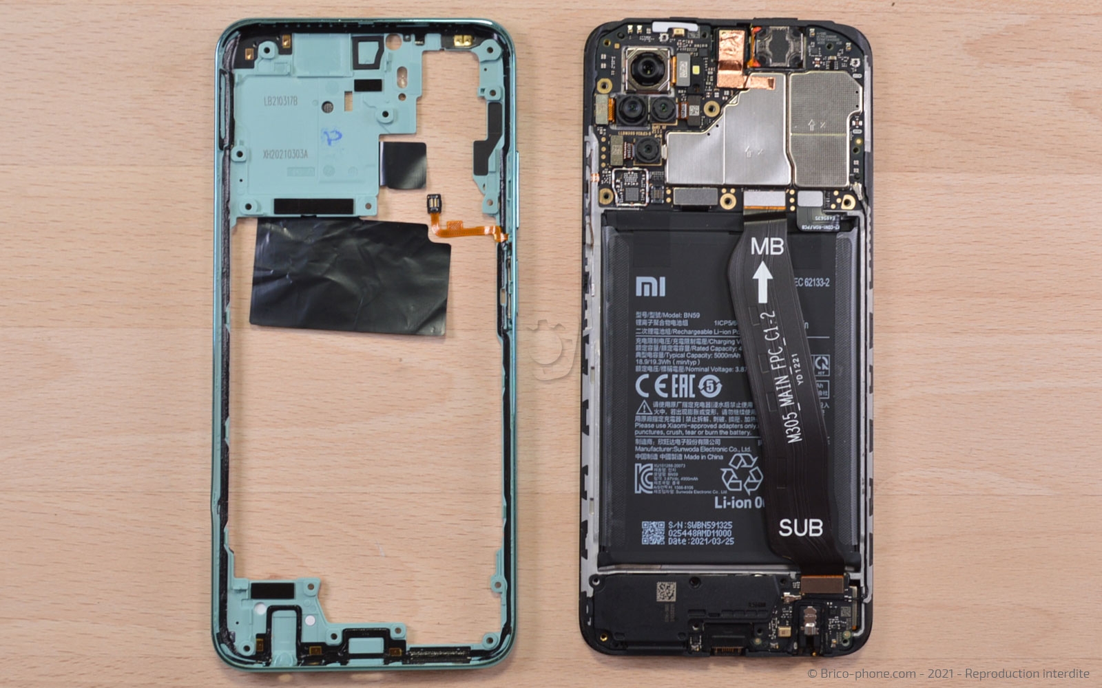 Changement du bloc écran sur Redmi Note 10 photo 4