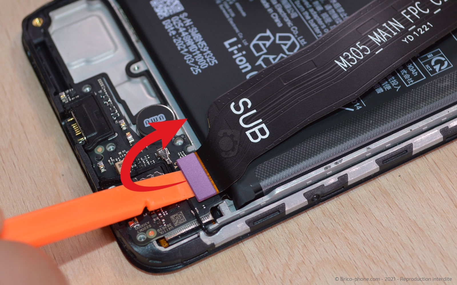 Changement du connecteur de charge sur Redmi Note 10 photo 1