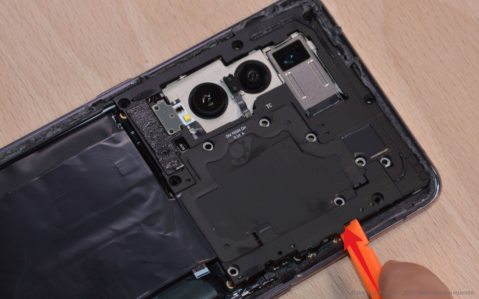 Démontage complet sur Find X2 Pro photo 3