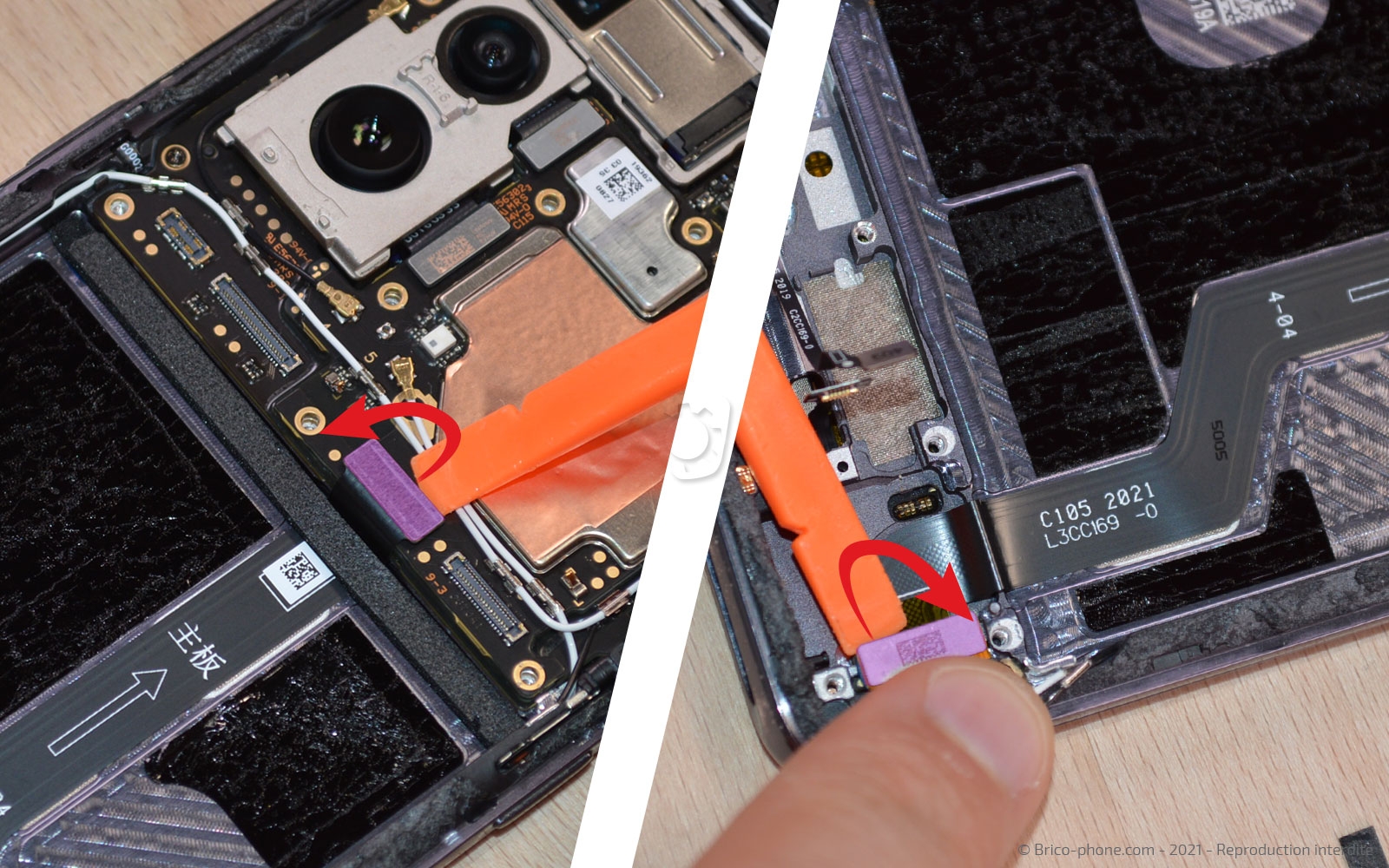 Démontage complet sur Find X2 Pro photo 2