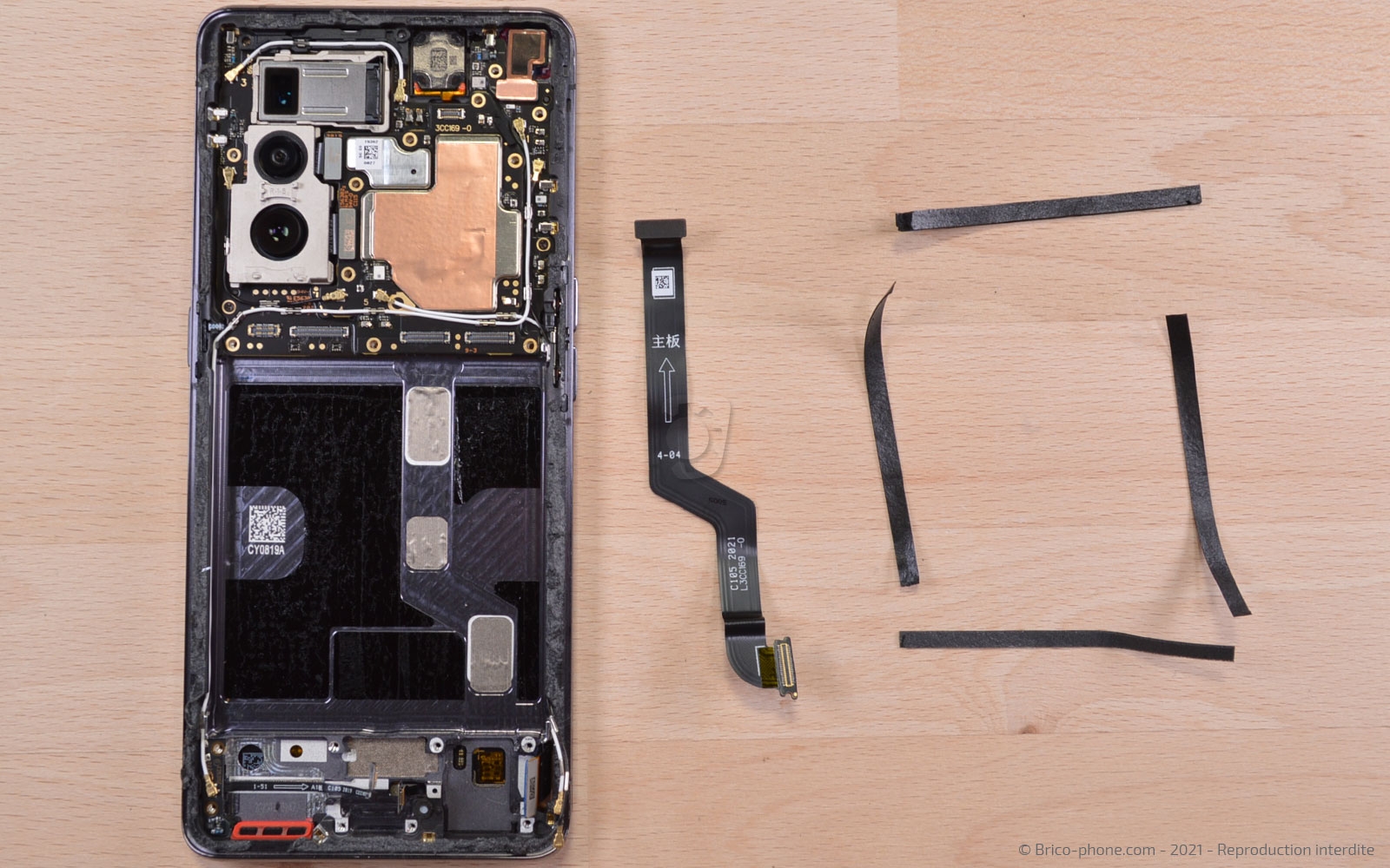 Démontage complet sur Find X2 Pro photo 4