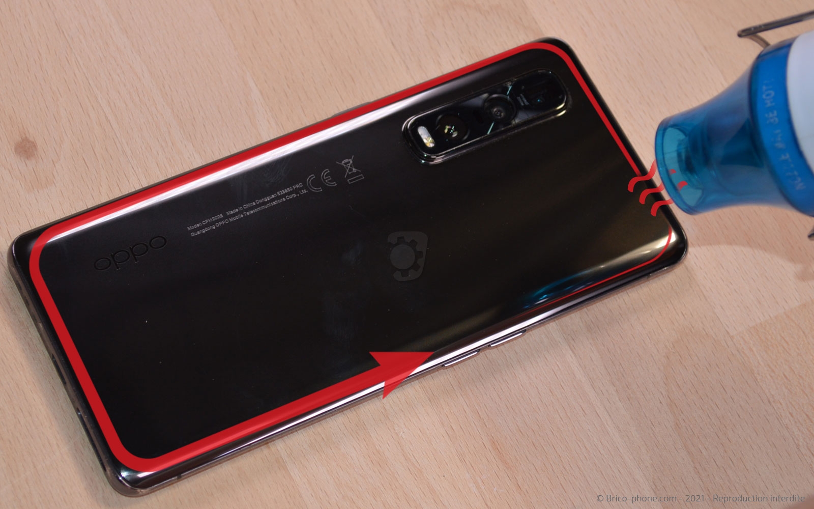 Changement du connecteur de charge sur Find X2 Pro photo 2