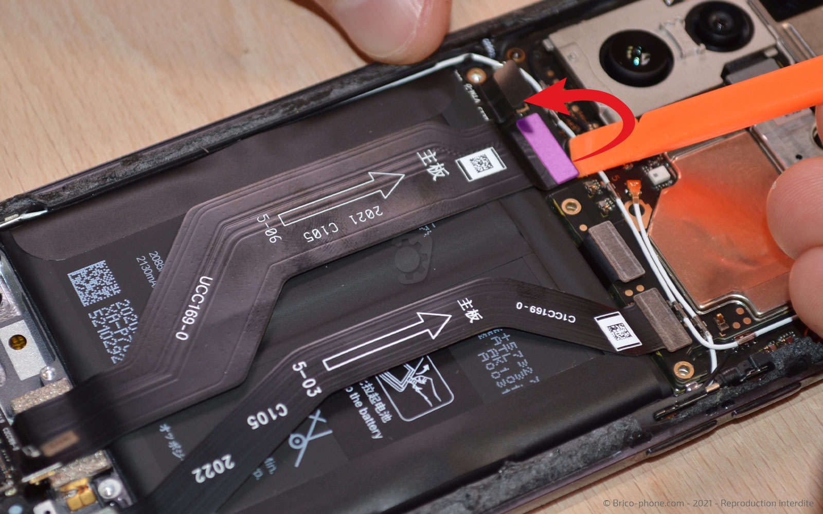 Changement du connecteur de charge sur Find X2 Pro photo 1