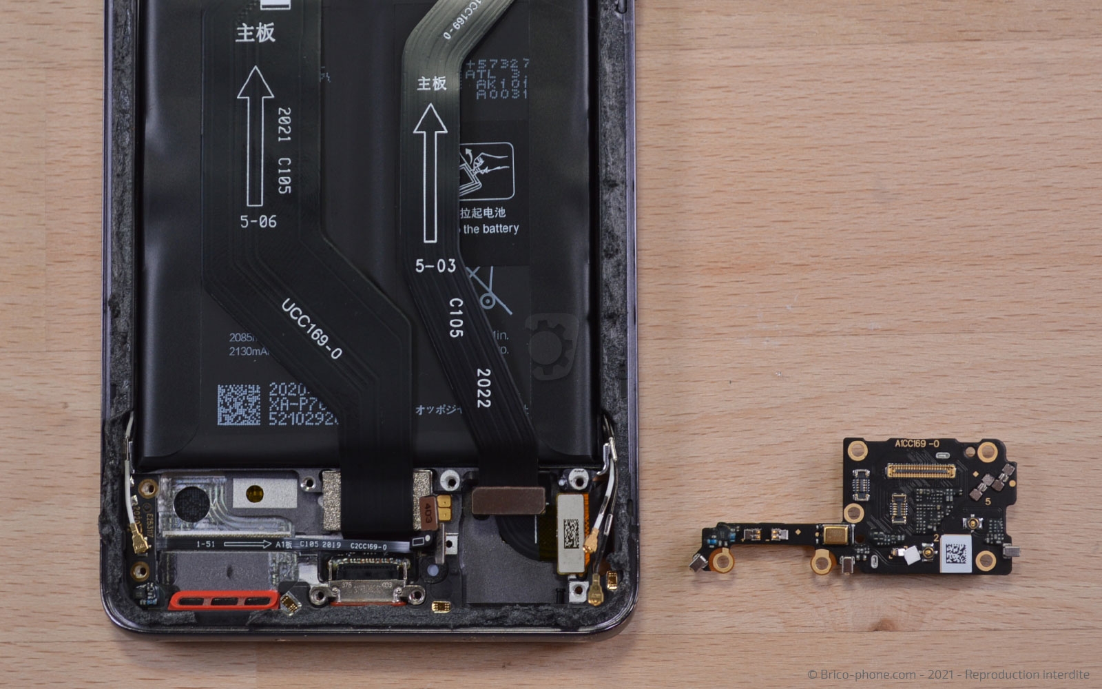 Changement de l'écran seul sur Find X2 Pro photo 3