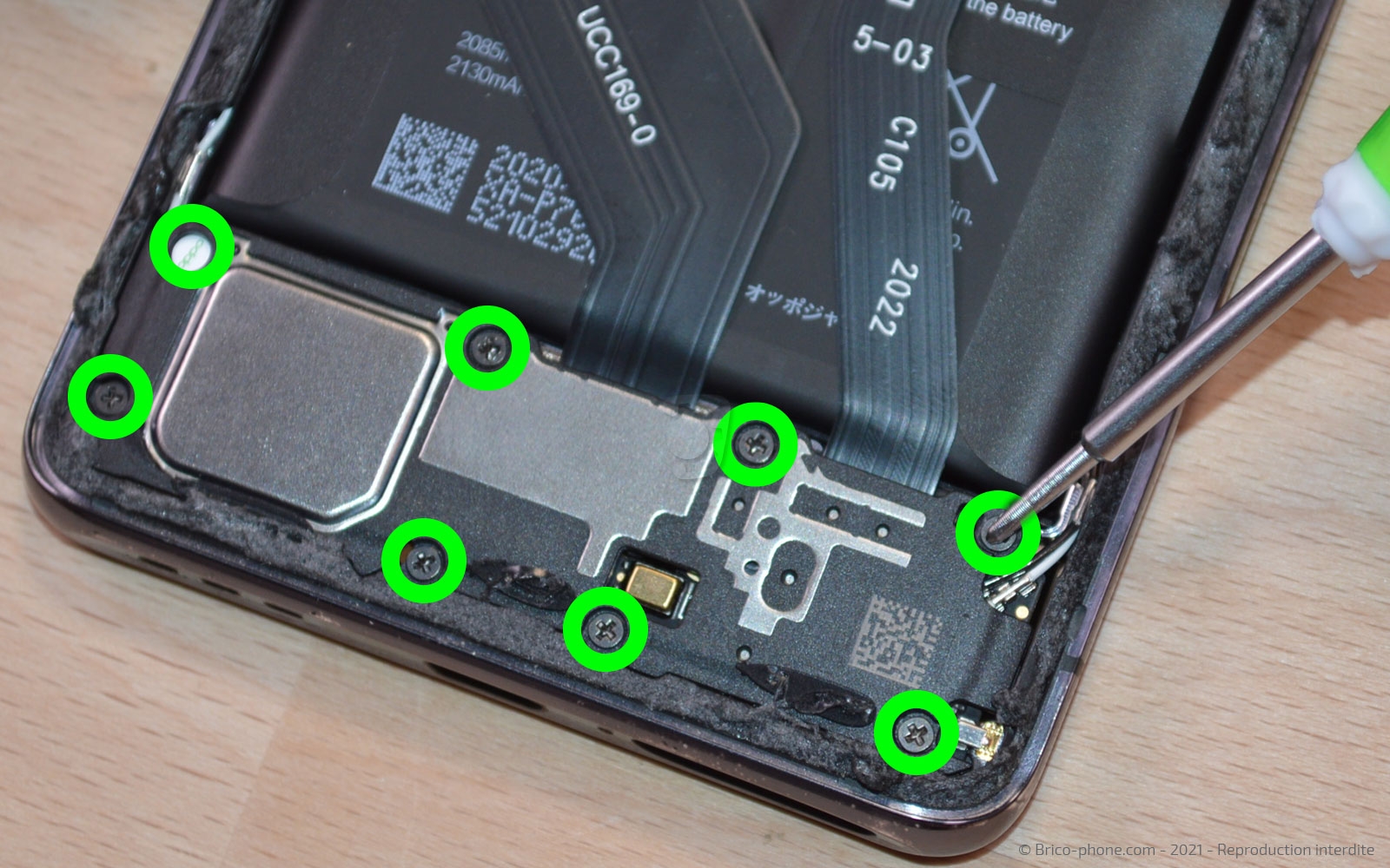 Changement de l'écran seul sur Find X2 Pro photo 1