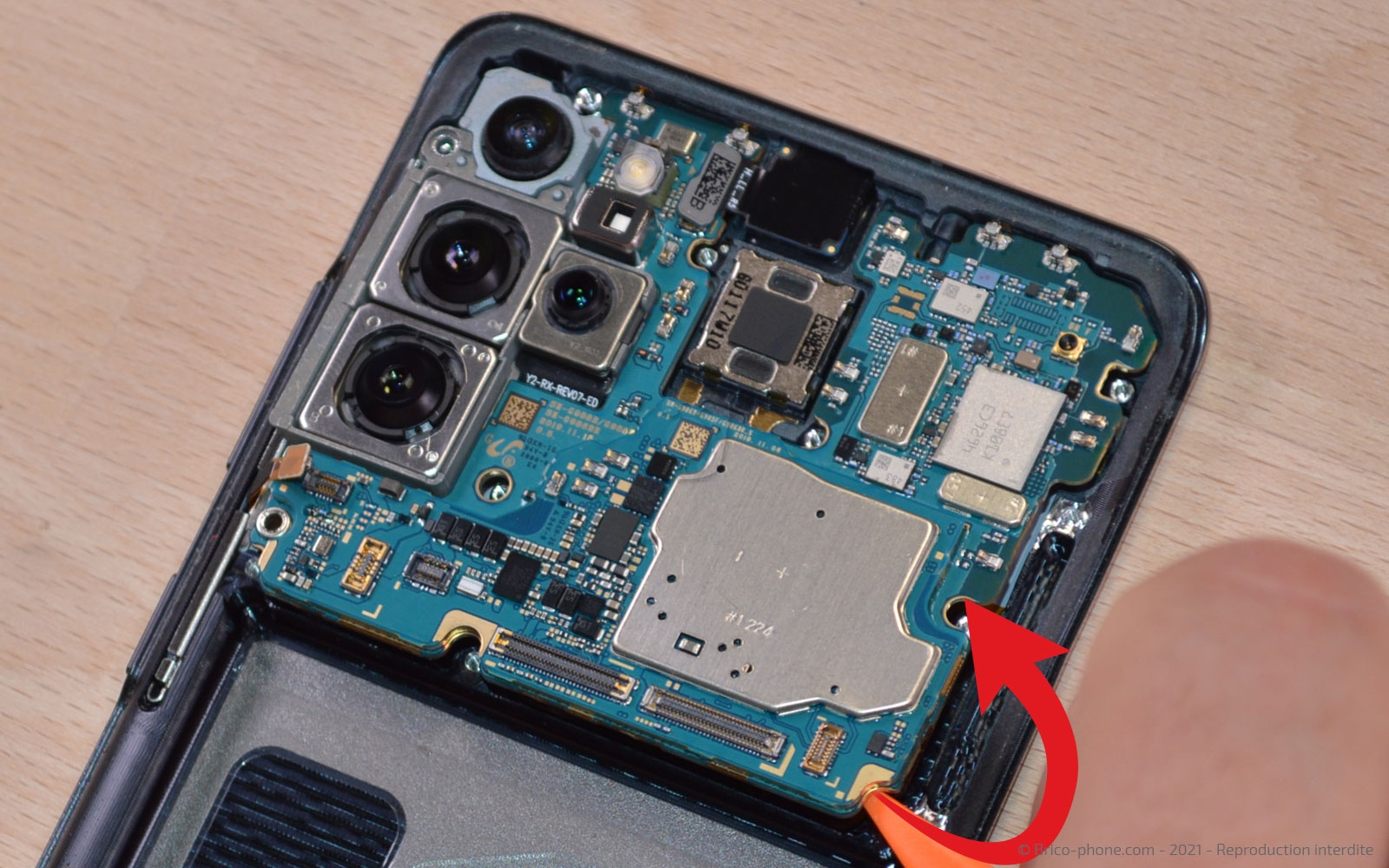 Démontage complet sur Galaxy S20 Plus photo 1