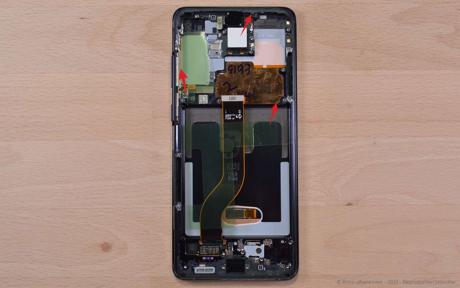 Changement du bloc écran  sur Galaxy S20 Plus photo 1