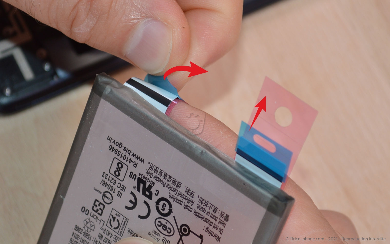 Changement du bloc écran  sur Galaxy S20 Plus photo 2