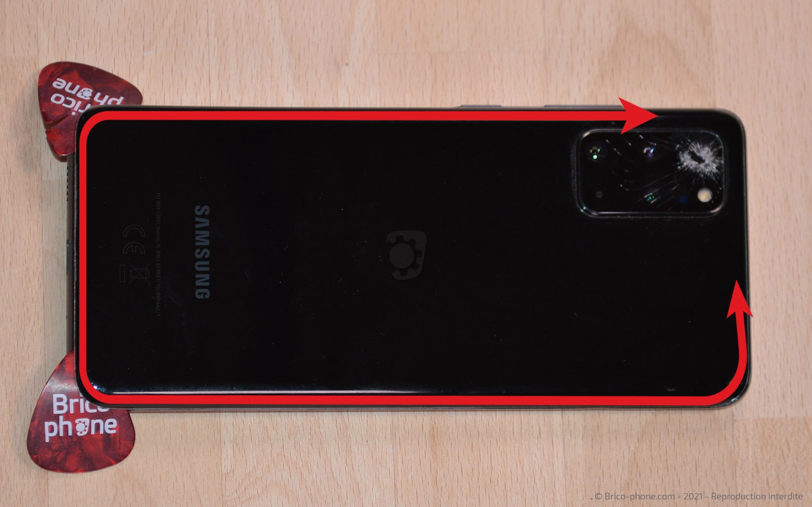 Changement du bloc écran  sur Galaxy S20 Plus photo 1