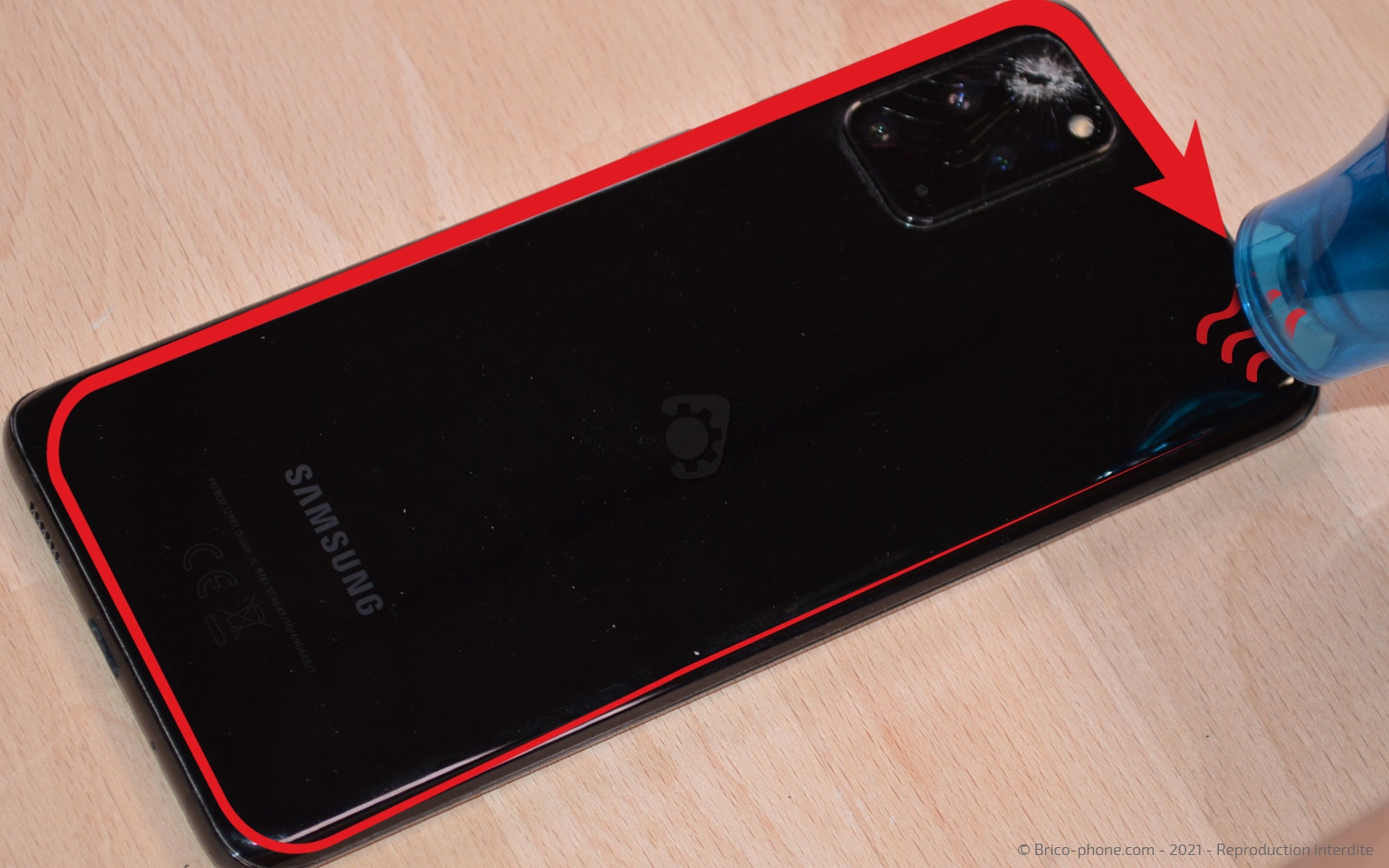 Changement du connecteur de charge sur Galaxy S20 Plus photo 2