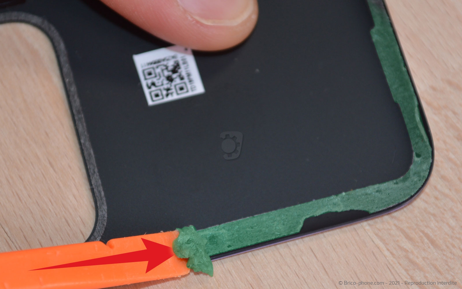 Changement de batterie sur Poco M3 Pro photo 2