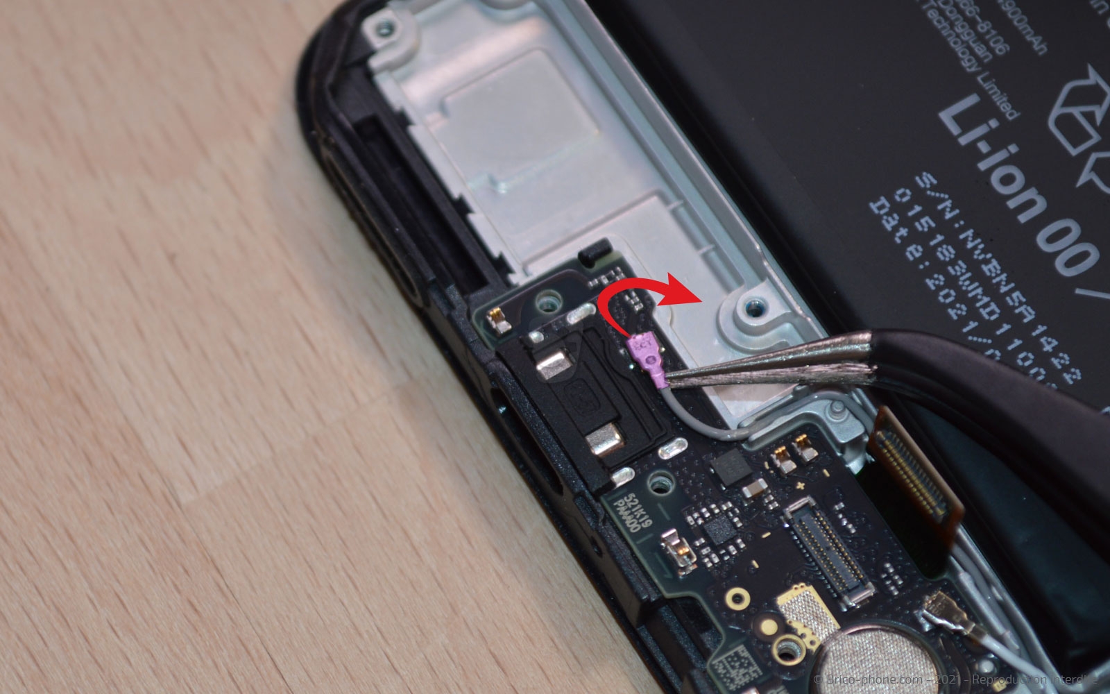 Changement du connecteur de charge sur Poco M3 Pro photo 1