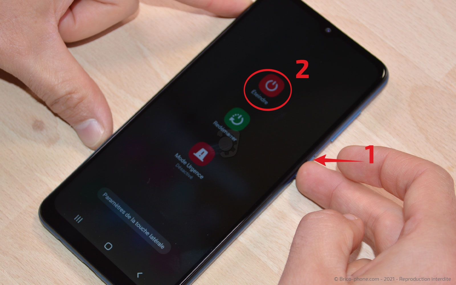 Changement du bloc écran sur Galaxy A12 / A12 Nacho photo 1