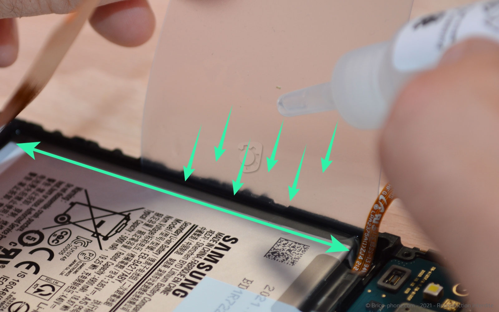 Changement de batterie sur Galaxy A12 / A12 Nacho photo 3