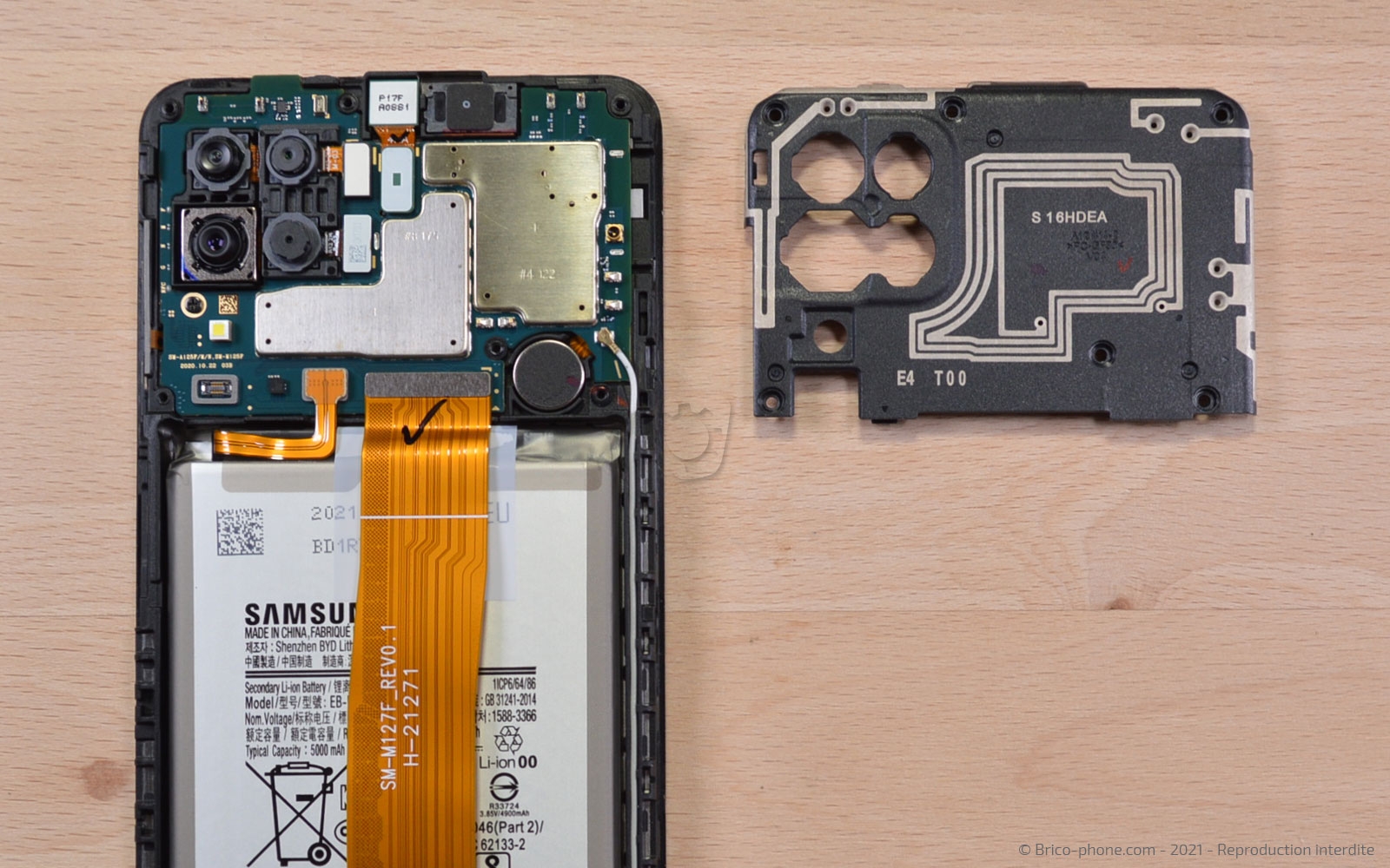 Changement de batterie sur Galaxy A12 / A12 Nacho photo 3