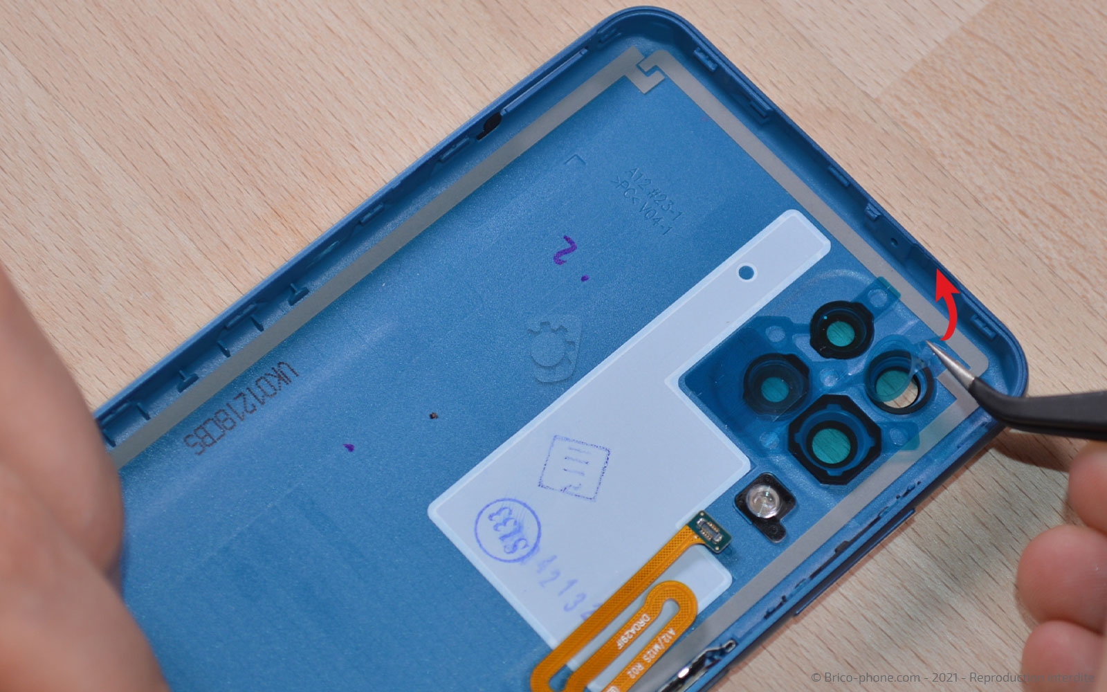 Changement de la coque arrière sur Galaxy A12 / A12 Nacho photo 1