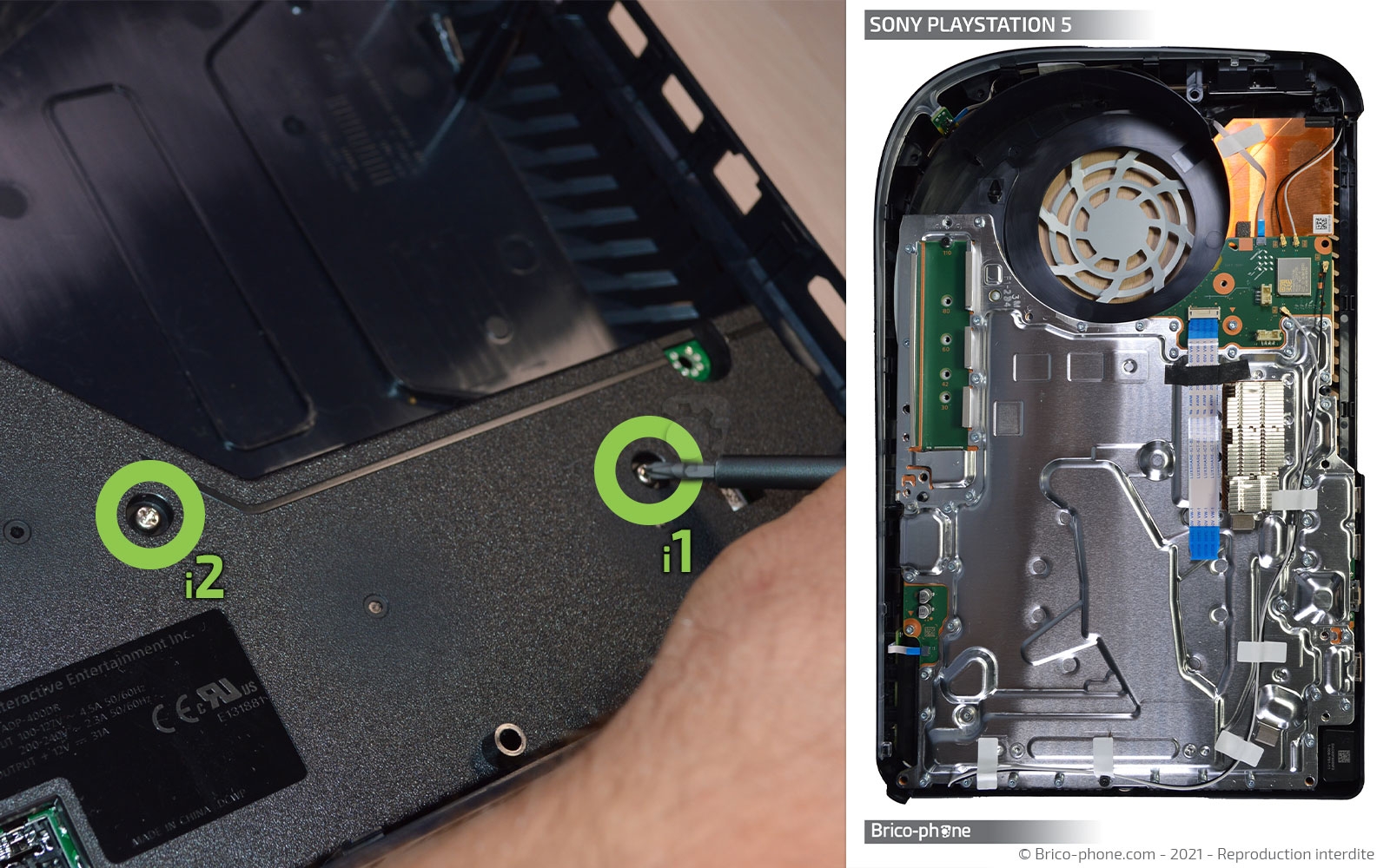 Démontage complet de la Console sur Playstation 5 photo 1