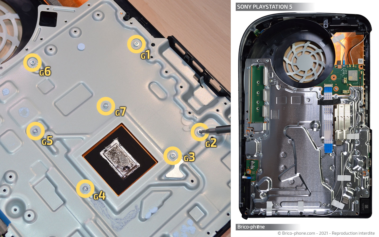 Démontage complet de la Console sur Playstation 5 photo 1