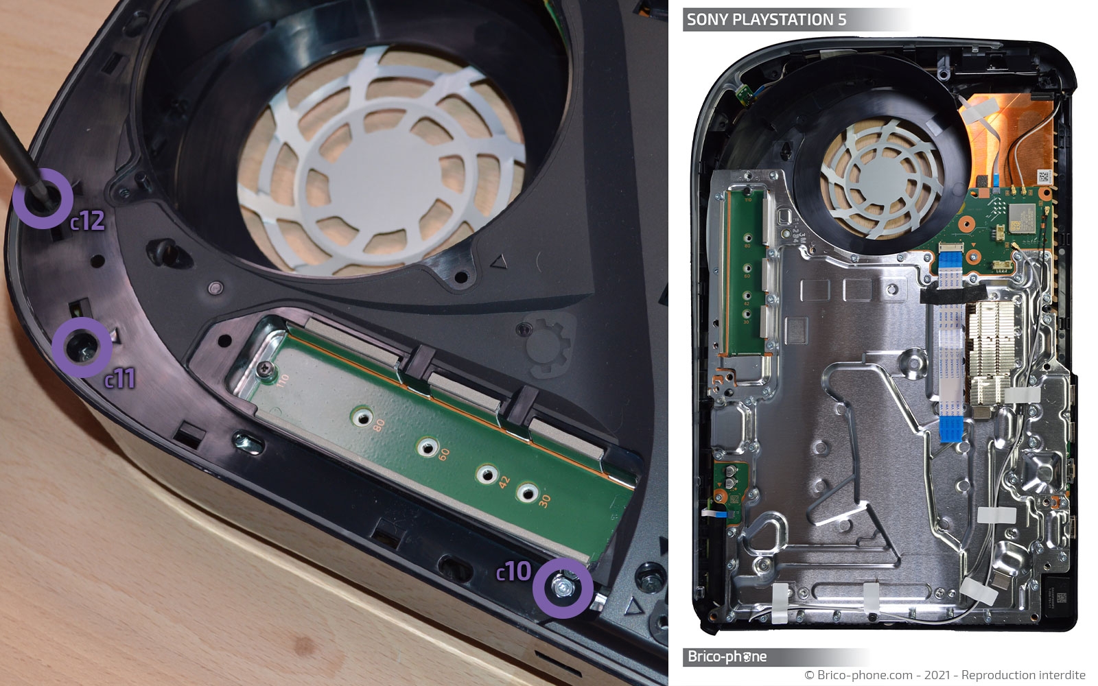 Démontage complet de la Console sur Playstation 5 photo 1