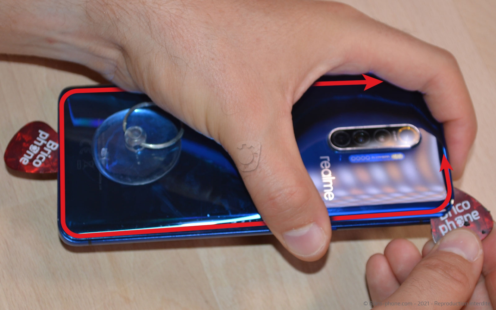 Guide de réparation sur Realme X2 Pro photo 3