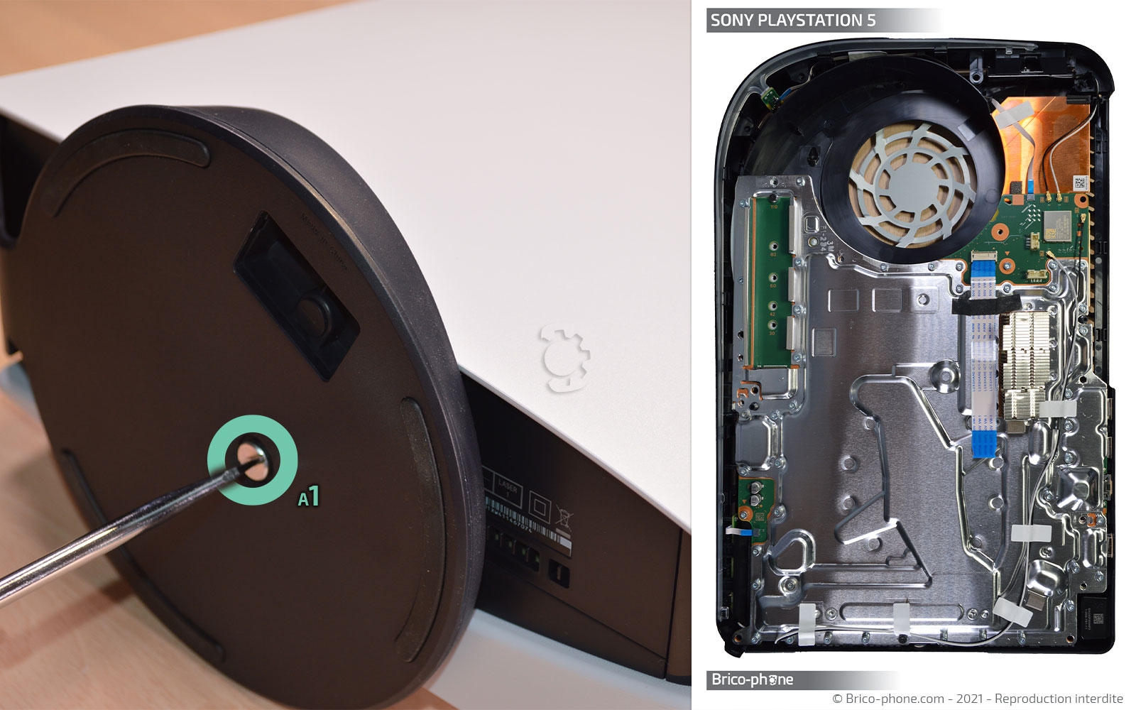 Changement du lecteur Blue-Ray sur Playstation 5 photo 2