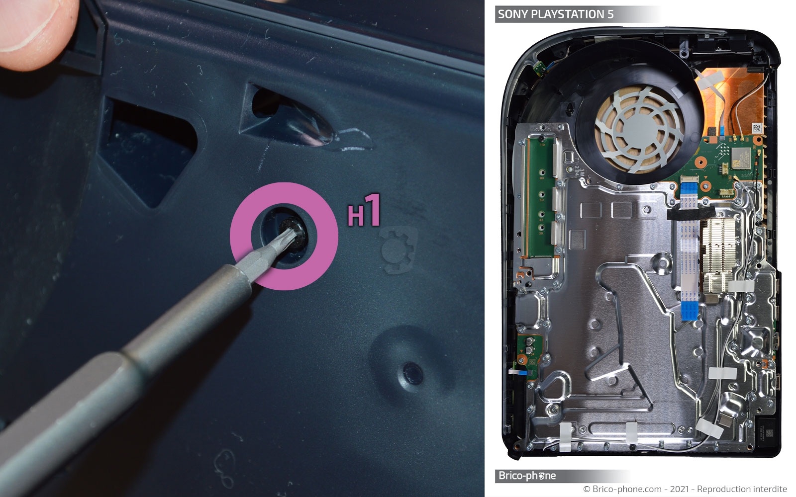 Changement du bloc d'alimentation sur Playstation 5 photo 2