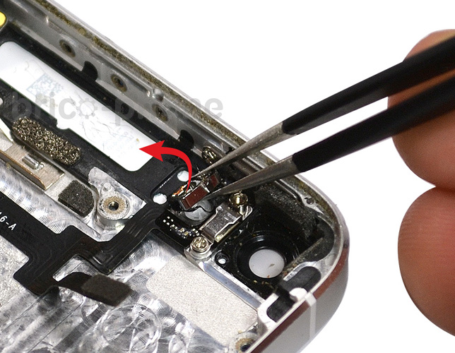 Changement de nappe bouton Power sur iPhone 5 photo 1