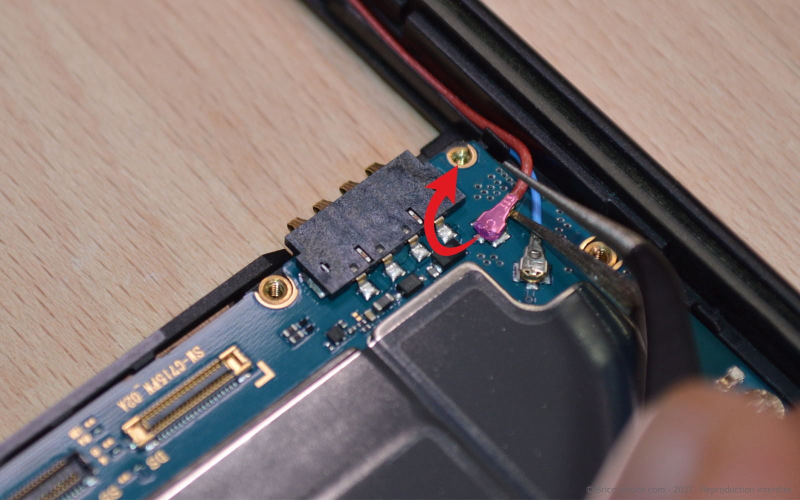 Démontage complet sur Galaxy Xcover Pro photo 1