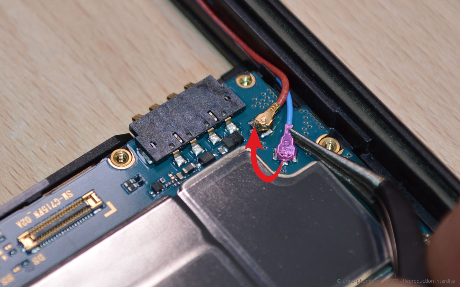 Démontage complet sur Galaxy Xcover Pro photo 2