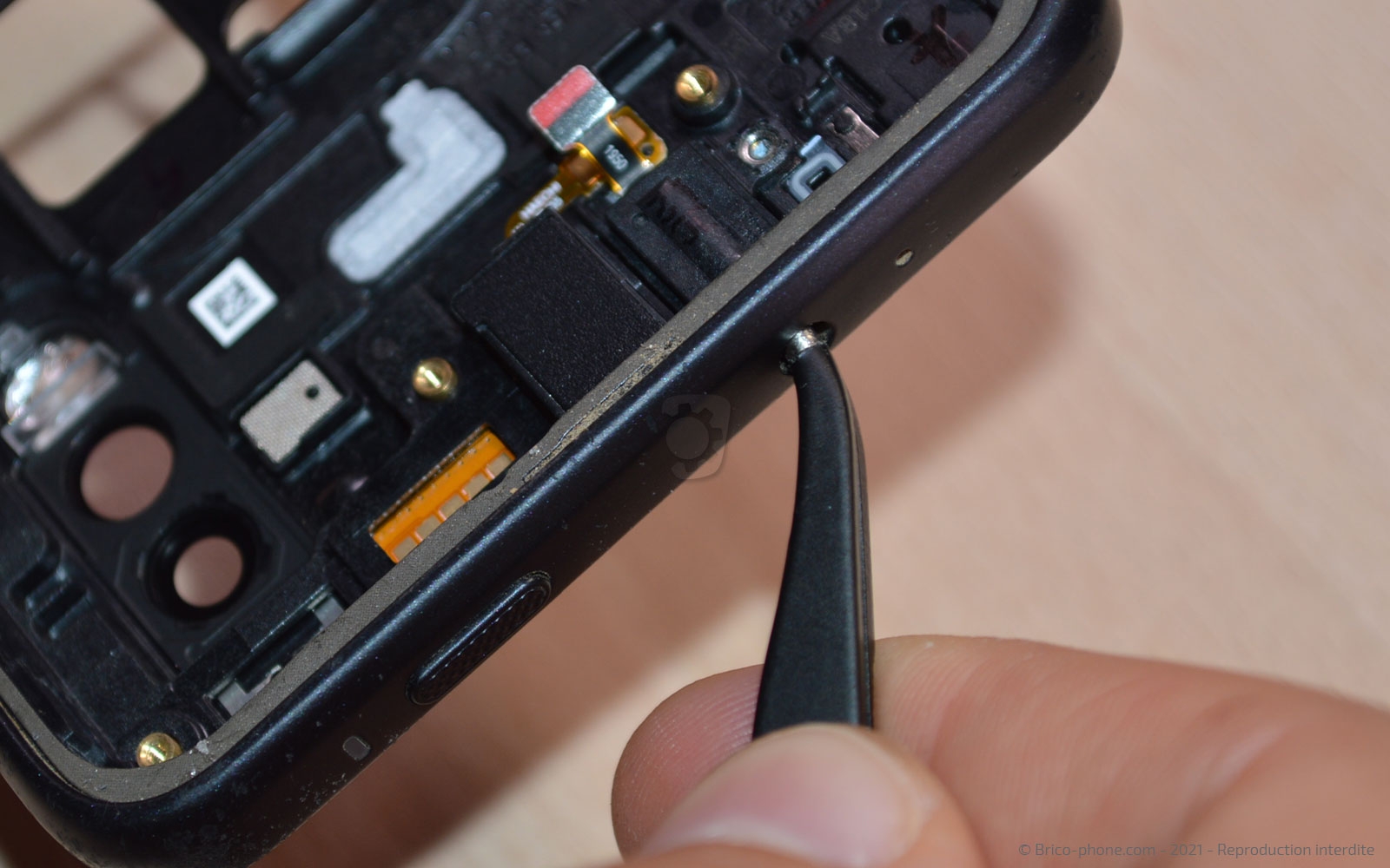 Démontage complet sur Galaxy Xcover Pro photo 1