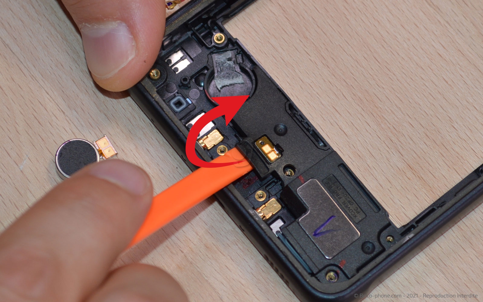 Démontage complet sur Galaxy Xcover Pro photo 3