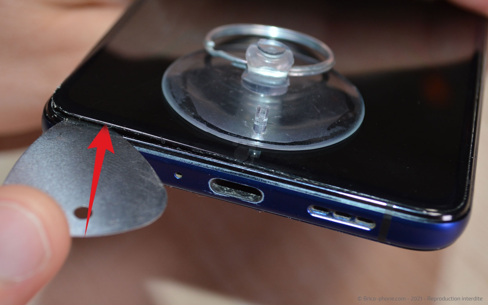 Changement de l'écran sur Realme X2 Pro photo 1