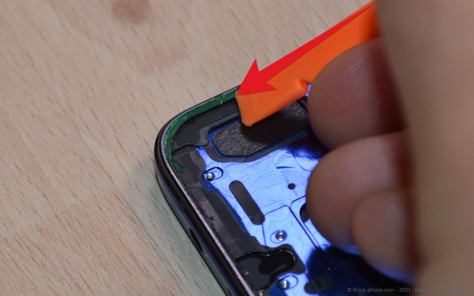 Changement de l'écran sur Realme X2 Pro photo 1