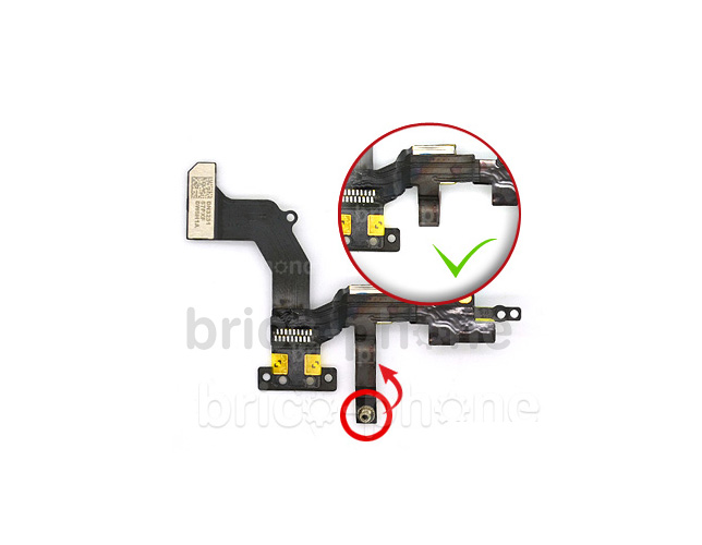 Changement de nappe caméra avant Facetime sur iPhone 5 photo 1