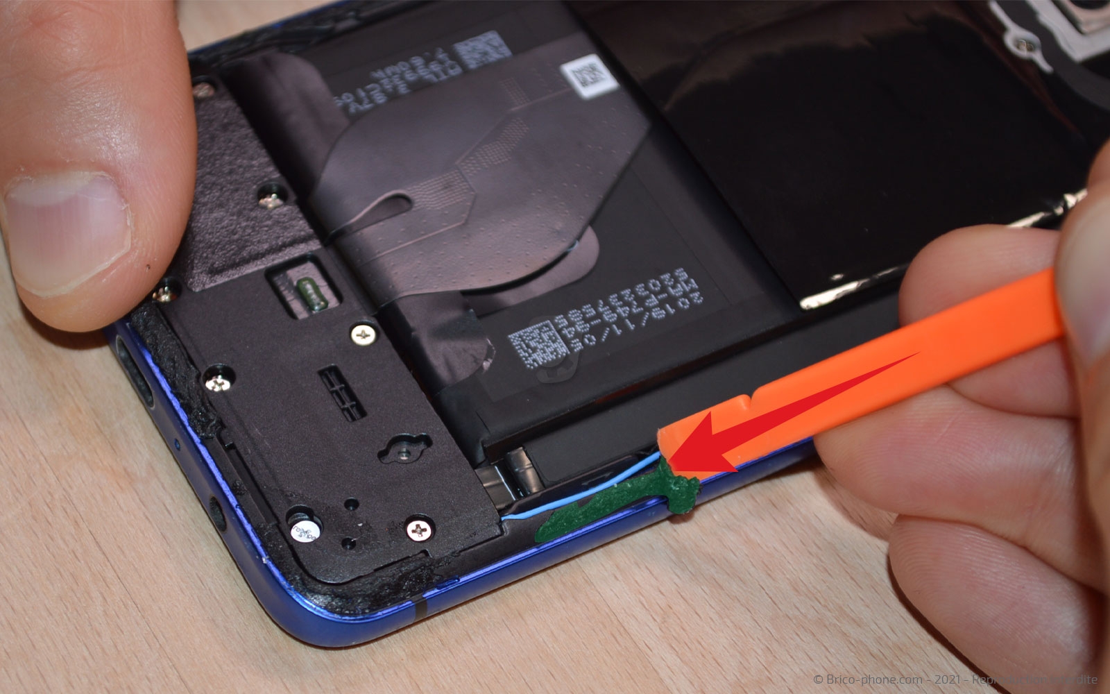 Changement du connecteur de charge sur Realme X2 Pro photo 1