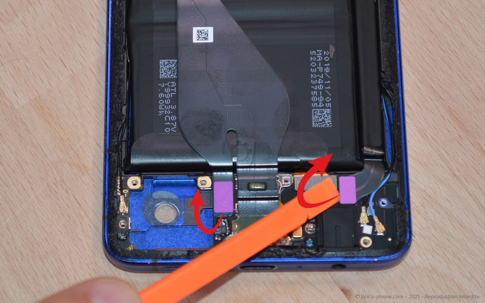 Changement du connecteur de charge sur Realme X2 Pro photo 1