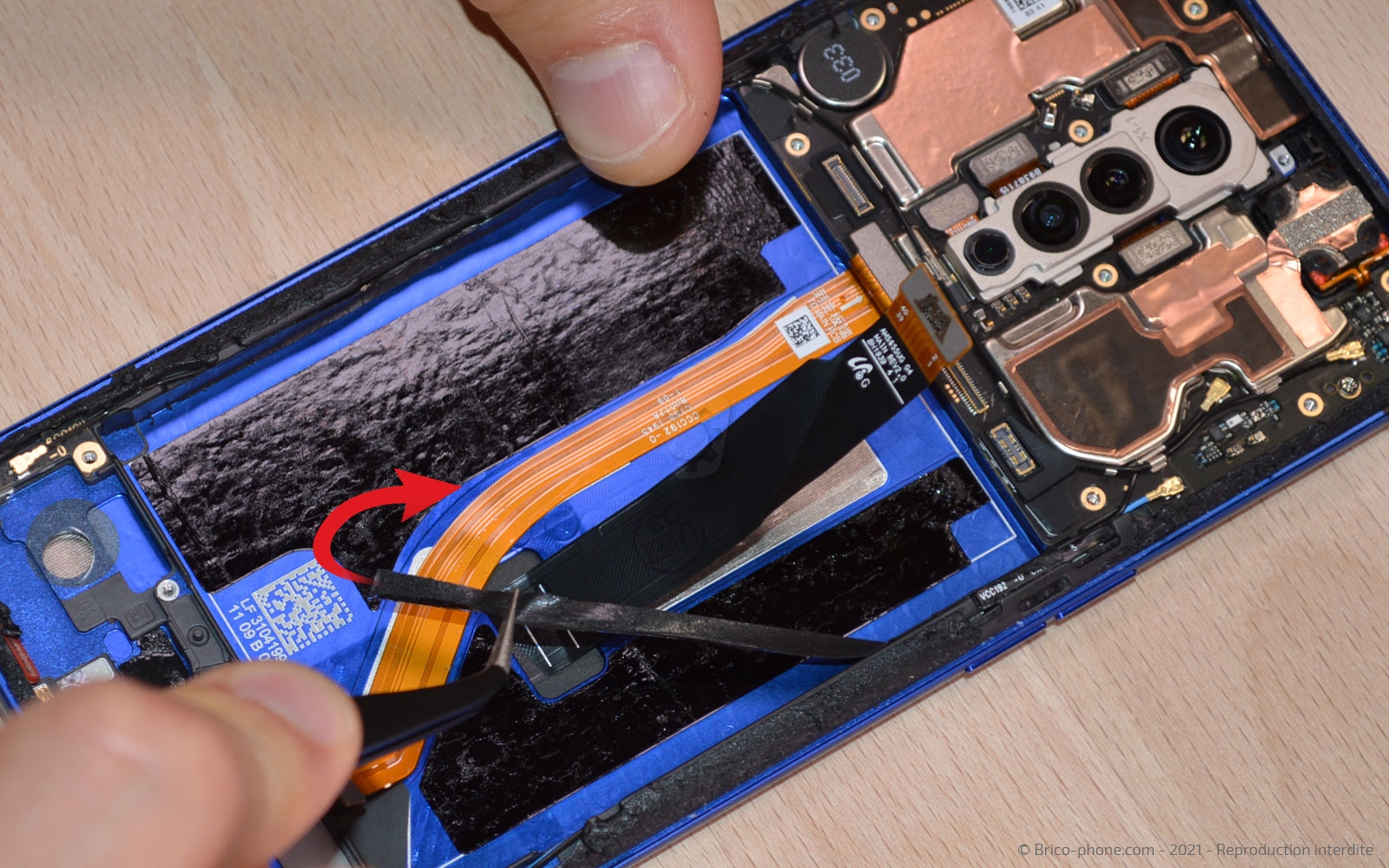 Changement du bloc écran  sur Realme X2 Pro photo 1