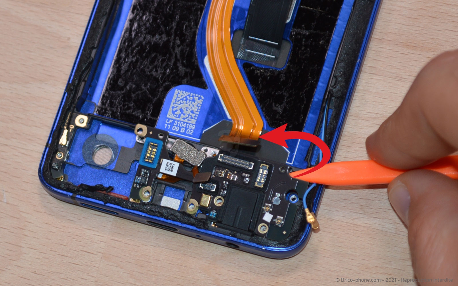 Changement du bloc écran  sur Realme X2 Pro photo 4