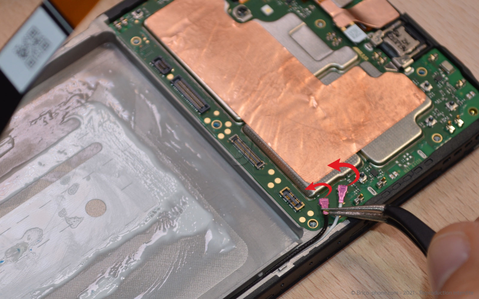 Démontage complet sur Galaxy A22 (5G) photo 1