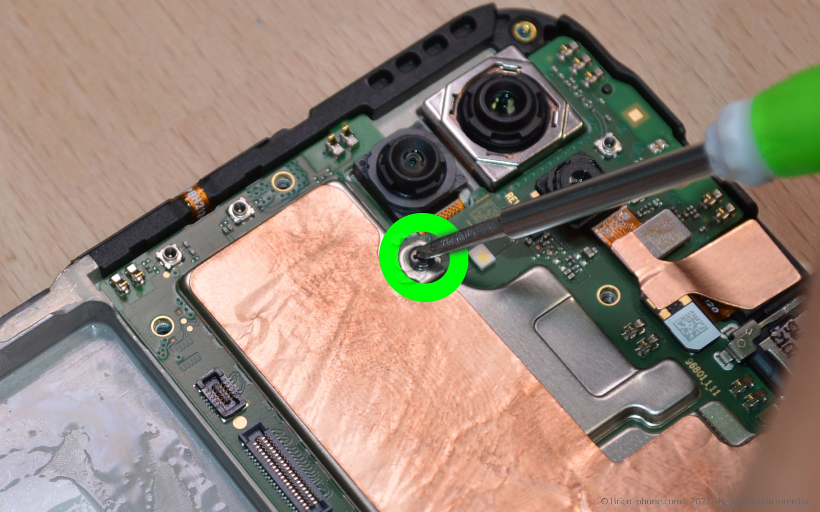 Démontage complet sur Galaxy A22 (5G) photo 2