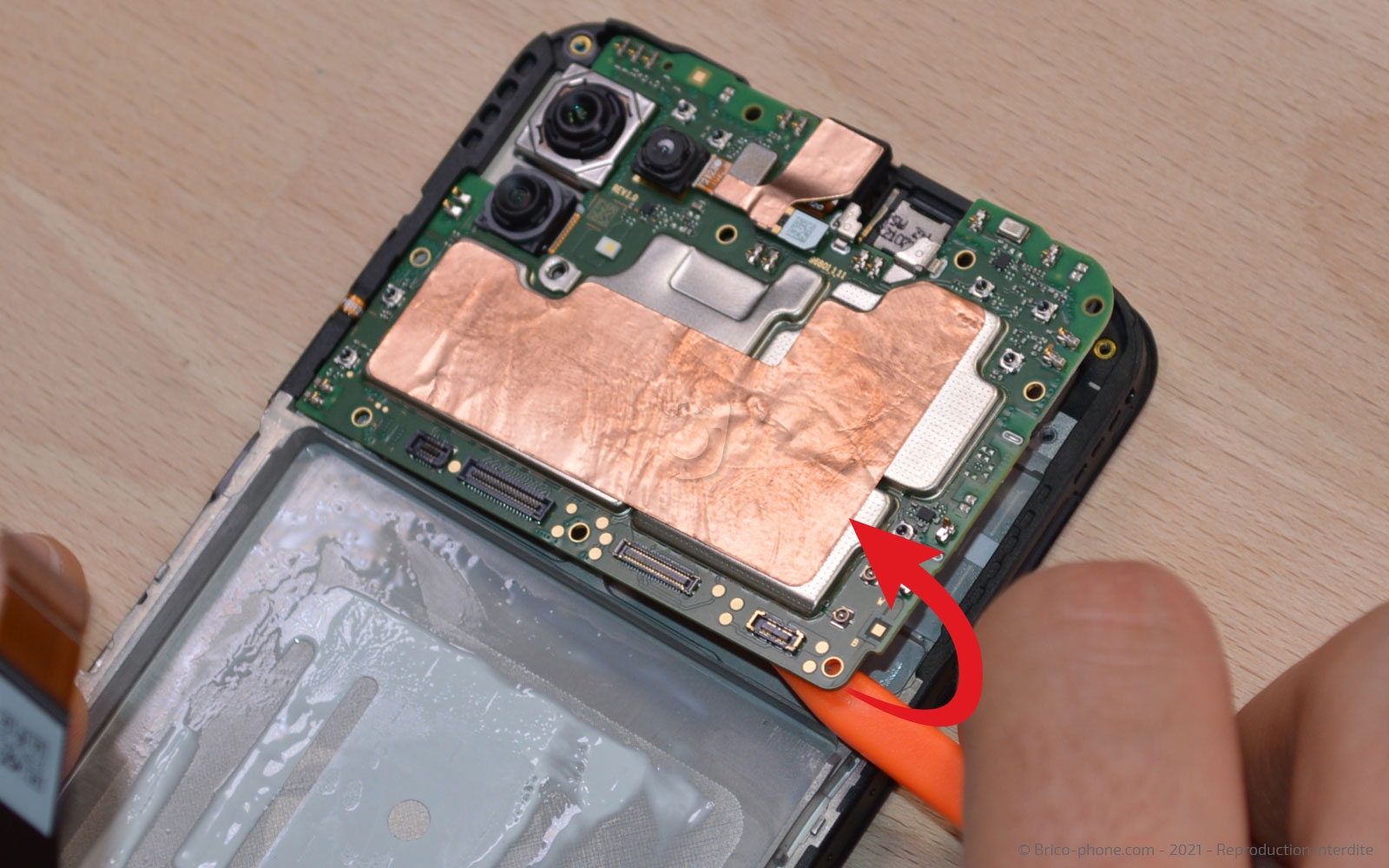 Démontage complet sur Galaxy A22 (5G) photo 3