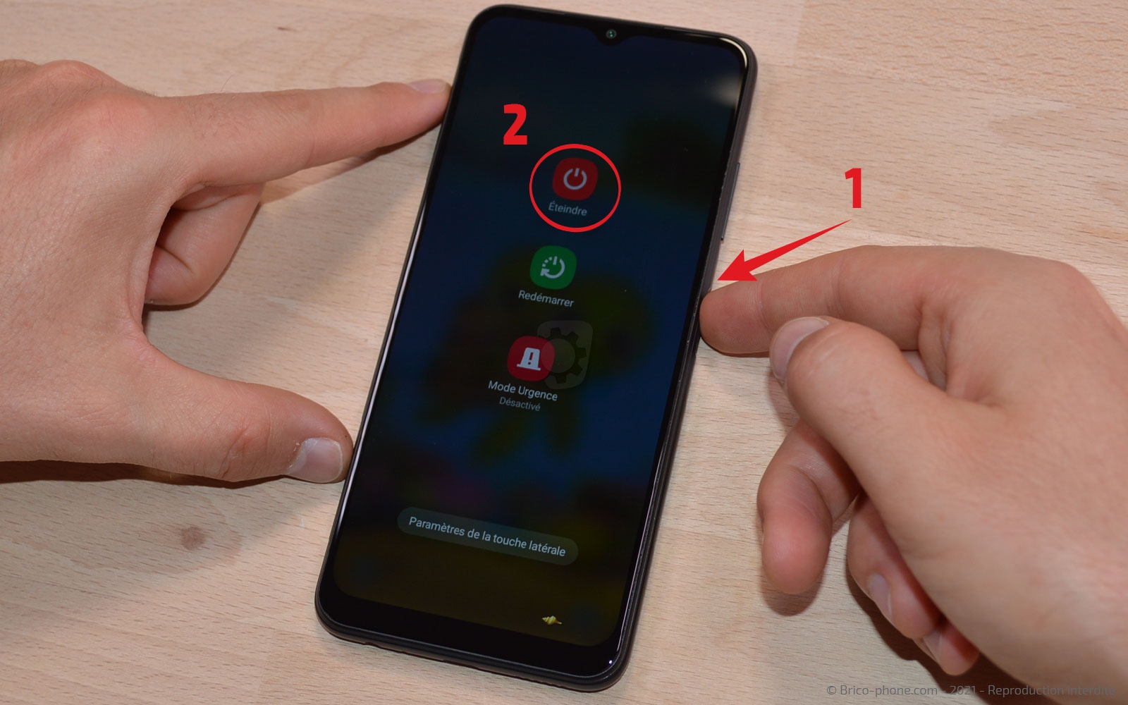 Démontage complet sur Galaxy A22 (5G) photo 3