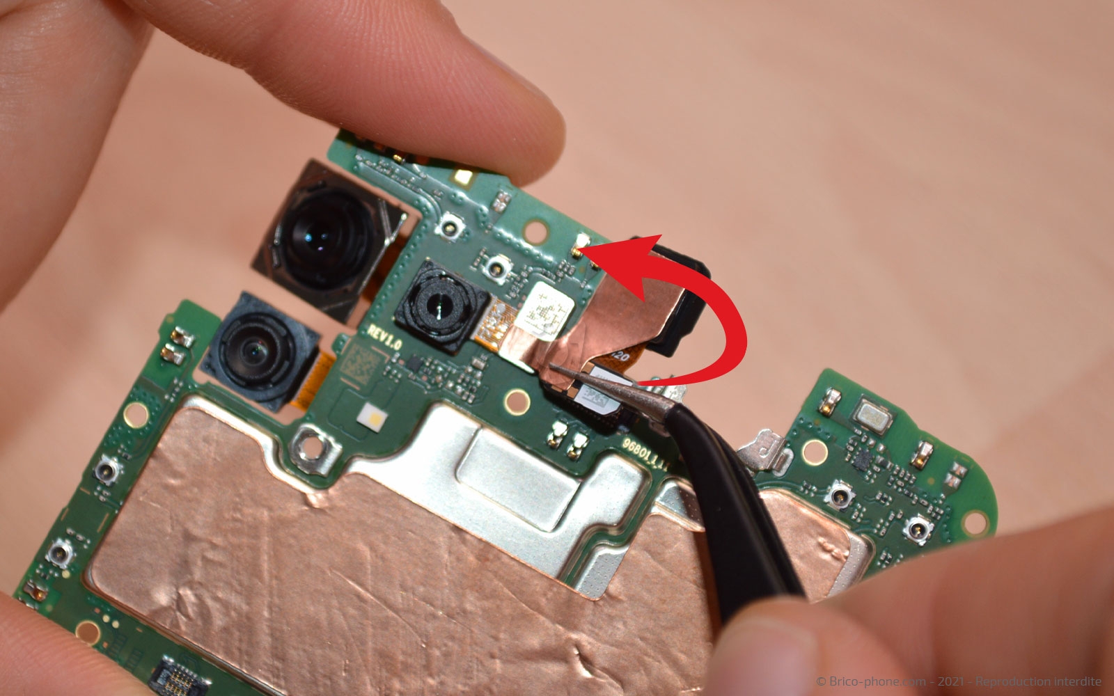 Démontage complet sur Galaxy A22 (5G) photo 1