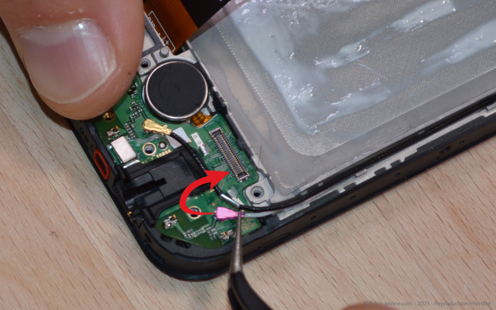 Démontage complet sur Galaxy A22 (5G) photo 3