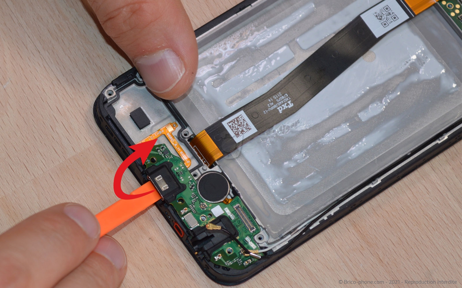 Démontage complet sur Galaxy A22 (5G) photo 1