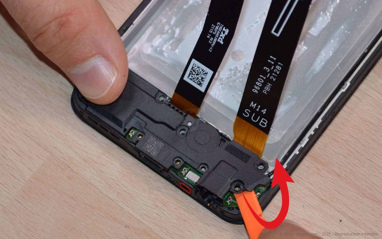 Démontage complet sur Galaxy A22 (5G) photo 2