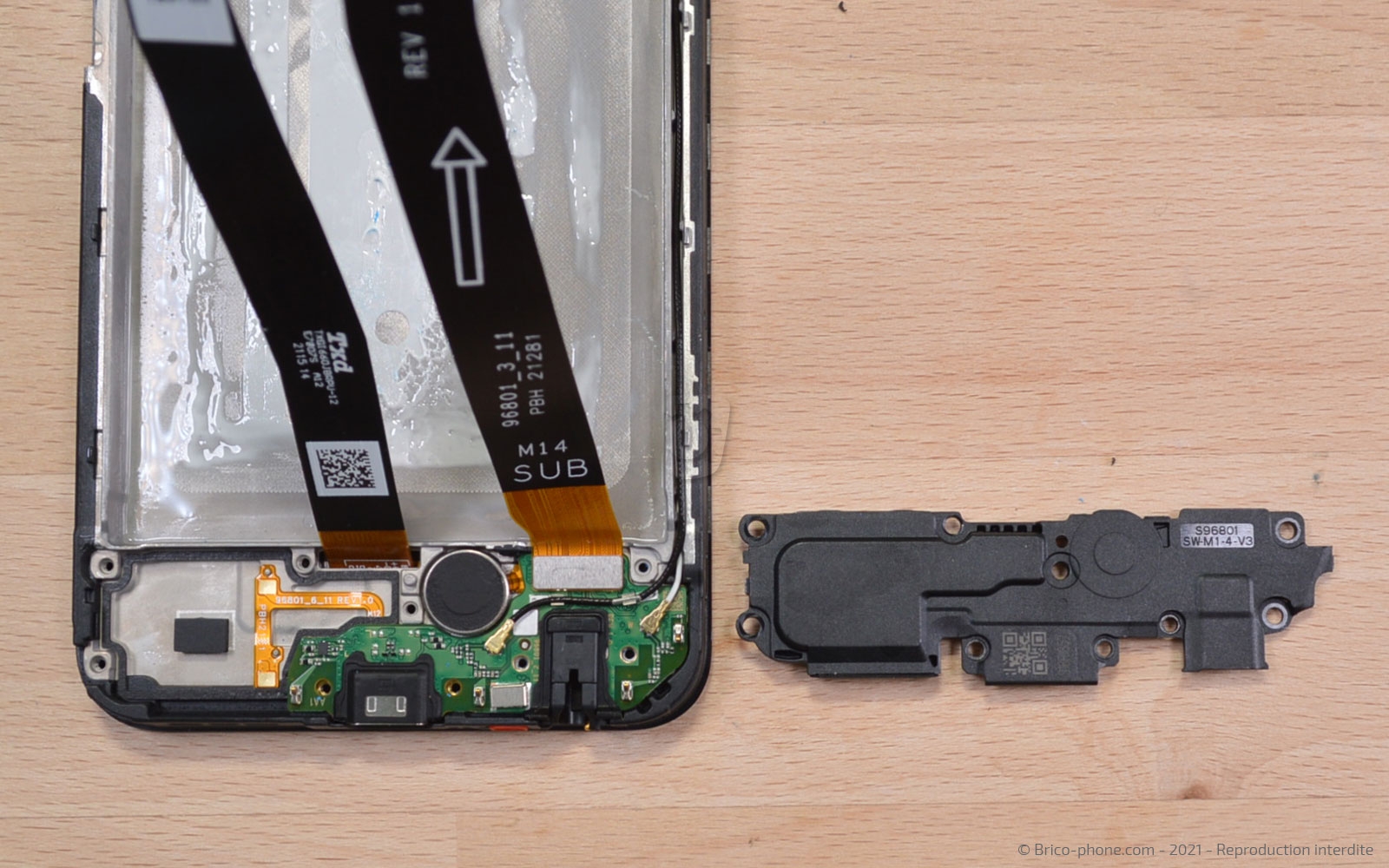 Démontage complet sur Galaxy A22 (5G) photo 3