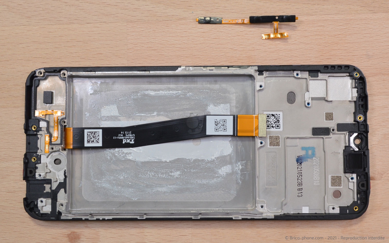 Démontage complet sur Galaxy A22 (5G) photo 2